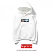supreme hoodie man women sweatshirt pas cher galaxy white